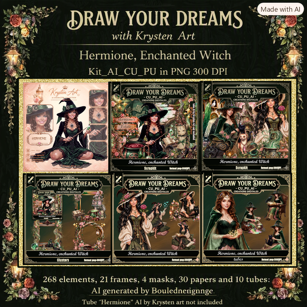 (image for) HERMIONE, ENCHANTED WITCH